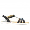 Damen Sandalen 5038 schwarz