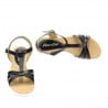 Damen Sandalen 5038 schwarz