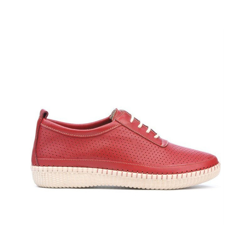 Damen Mokassins 688 rot