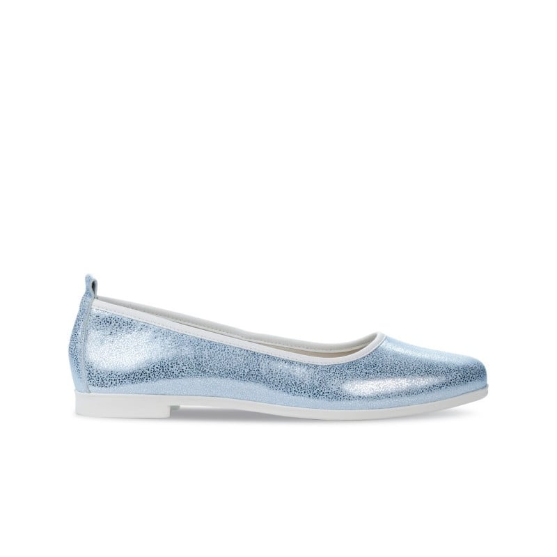 Damen Ballerinas 687 Perlblau