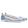 Damen Ballerinas 687 Perlblau