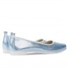 Damen Ballerinas 687 Perlblau