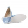 Damen Ballerinas 687 Perlblau