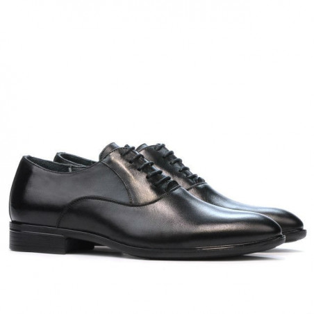 Elegante Herrenschuhe 876 schwarz