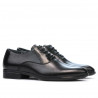 Elegante Herrenschuhe 876 schwarz
