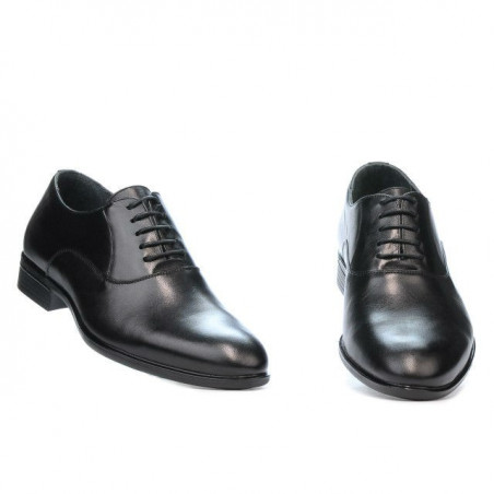 Elegante Herrenschuhe 876 schwarz