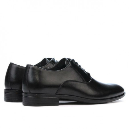 Elegante Herrenschuhe 876 schwarz