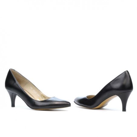 Elegante Damenschuhe 1242 Schwarz