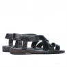 Damen Sandalen 5010 schwarz