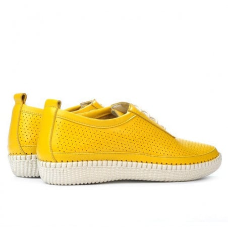 Damen-Mokassins 688 gelb