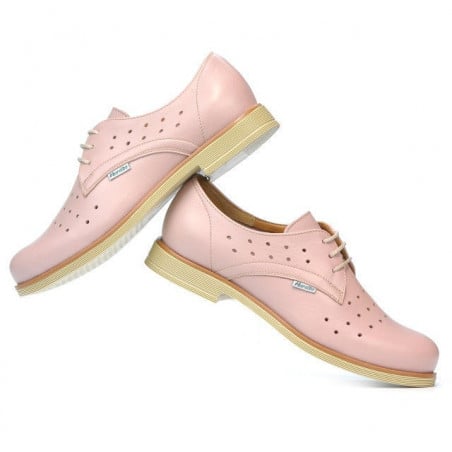 Casual Damenschuhe 678 Puderfarbe