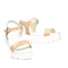 Damen Sandalen 5034 Lack Nude