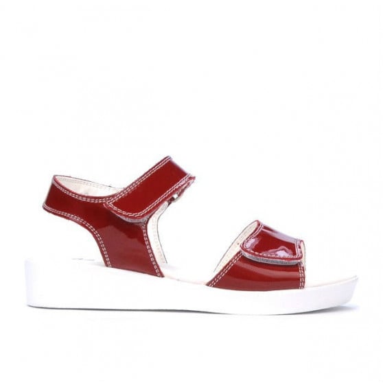 Kindersandalen 532 Lack Bordeaux Kindersandalen 532 Lack Bordeaux