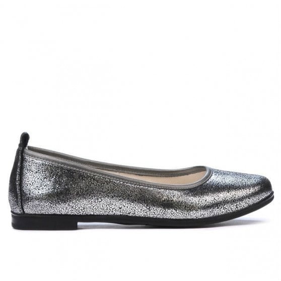 Damen-Ballerinas 687 Perlmutt-Silber Damen-Ballerinas 687 Perlmutt-Silber