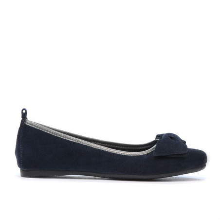 Damen-Ballerinas 638 Indigovelours