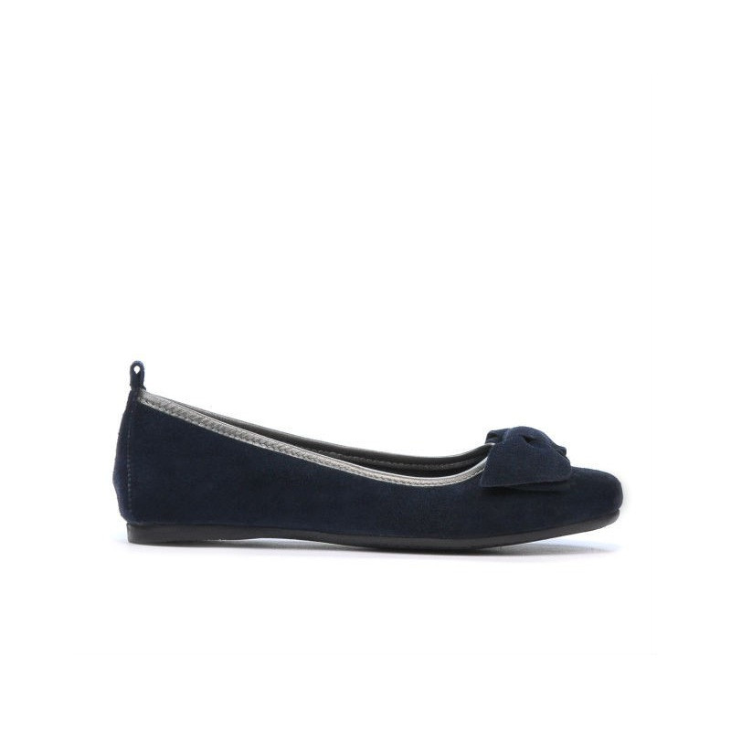Damen-Ballerinas 638 Indigovelours