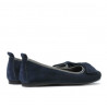 Damen-Ballerinas 638 Indigovelours