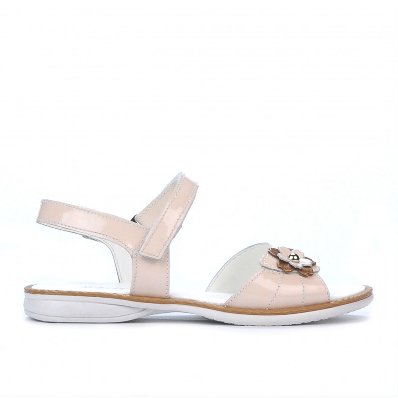 Kindersandalen 524 Lack Nude