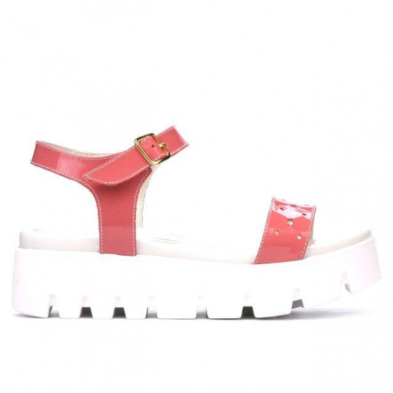 Damen-Sandalen 5034 Lack Rosa Damen-Sandalen 5034 Lack Rosa