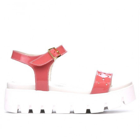 Damen-Sandalen 5034 Lack Rosa