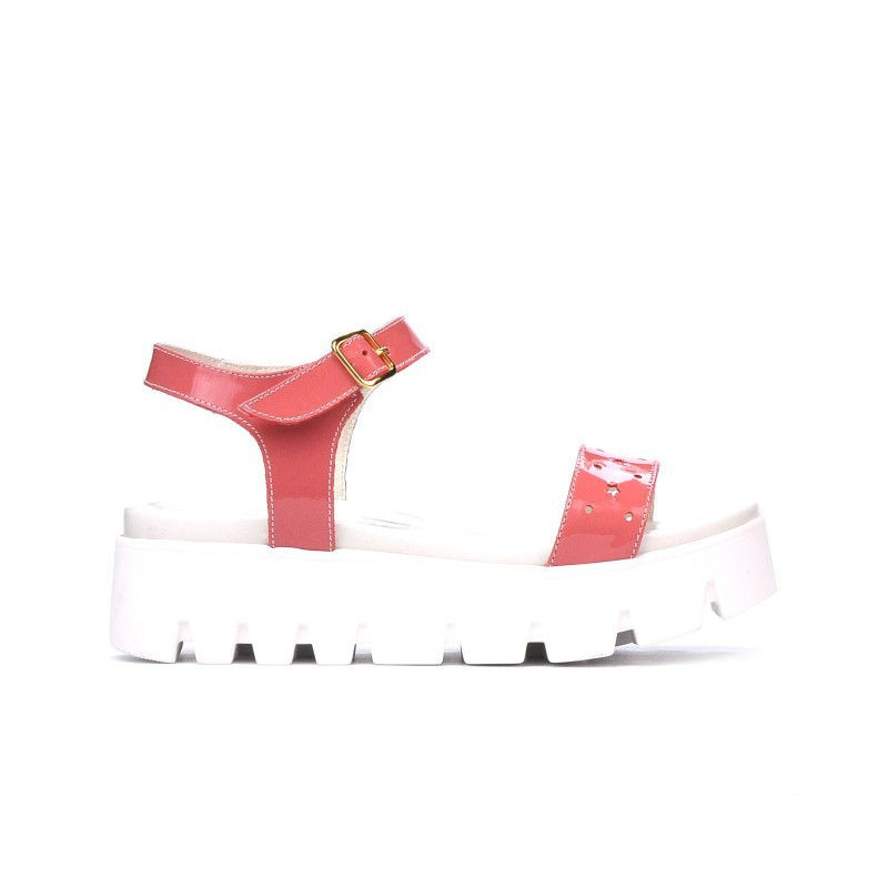 Damen-Sandalen 5034 Lack Rosa