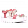 Damen-Sandalen 5034 Lack Rosa