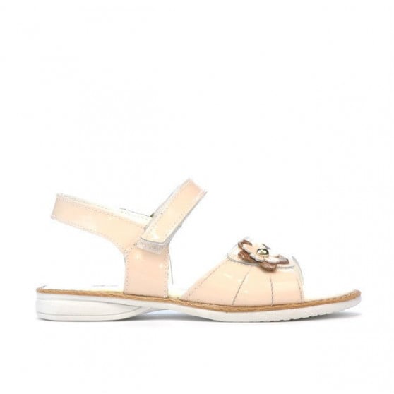 Kleinkinder Sandalen 55c Lack Nude Kleinkinder Sandalen 55c Lack Nude