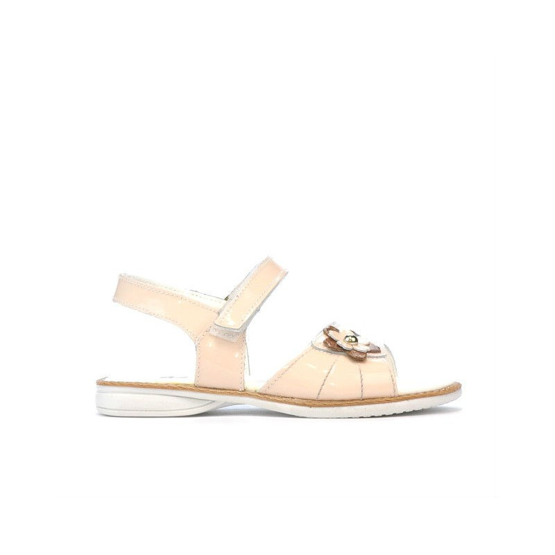 Kleinkinder Sandalen 55c Lack Nude