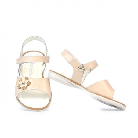 Kleinkinder Sandalen 55c Lack Nude