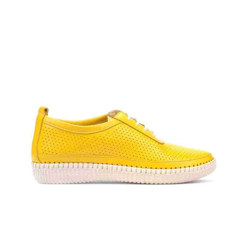 Damen-Mokassins 688 gelb