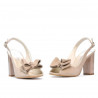 Damensandalen 1256 Elfenbein Antilope
