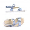 Kinder Sandalen 525 Blau Silber