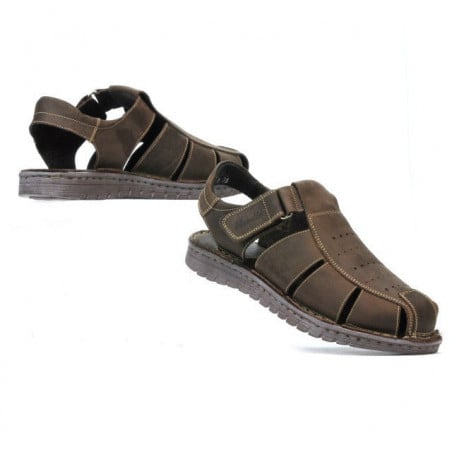 Herren Sandalen 340 Tuxon Café