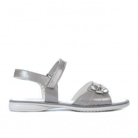 Kindersandalen 524 Lack Grau