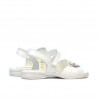 Kleinkinder Sandalen 55c Lack Weiß