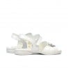 Kleinkinder Sandalen 55c Lack Weiß