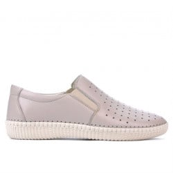 Damen-/Jugend-Mokassins 689 beige