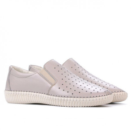 Damen-/Jugend-Mokassins 689 beige