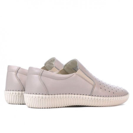 Damen-/Jugend-Mokassins 689 beige
