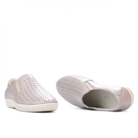 Damen-/Jugend-Mokassins 689 beige