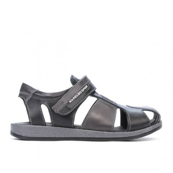 Kindersandalen 324 schwarz+grau Kindersandalen 324 schwarz+grau