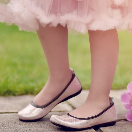 Kinderschuhe 100 Puder Perlmutt