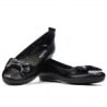 Damen-Ballerinas 638 Schwarz