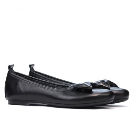 Damen-Ballerinas 638 Schwarz