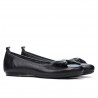 Damen-Ballerinas 638 Schwarz
