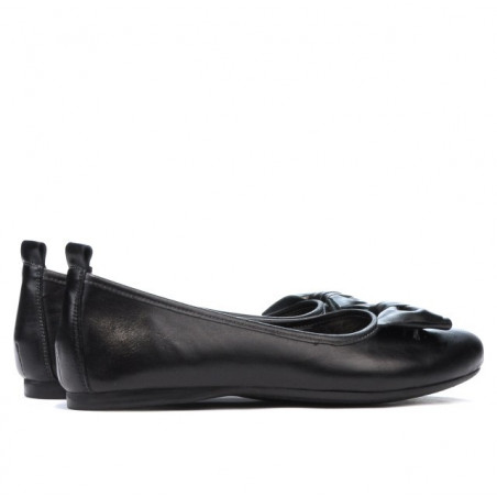 Damen-Ballerinas 638 Schwarz