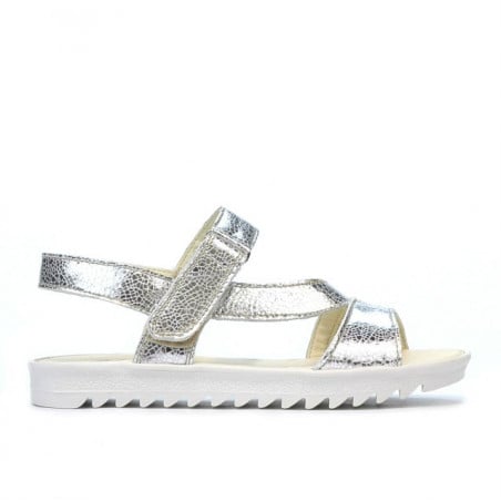 Kindersandalen 525 silberfarben