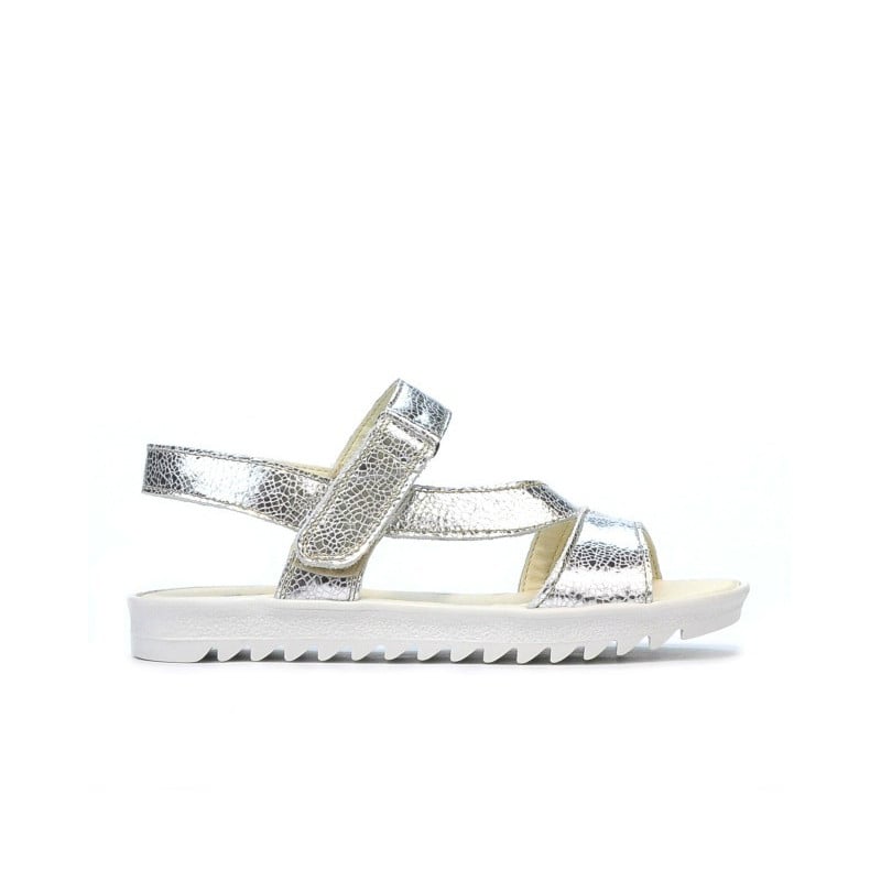 Kindersandalen 525 silberfarben