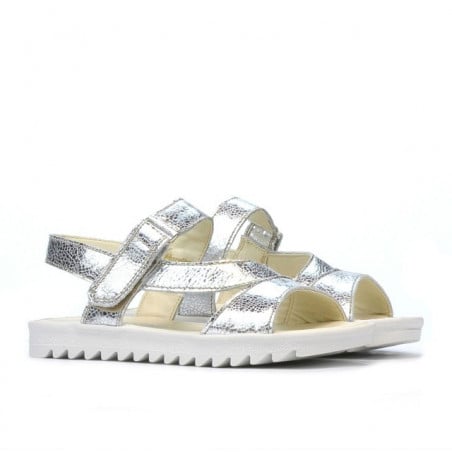 Kindersandalen 525 silberfarben