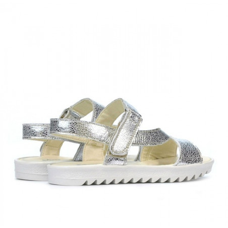Kindersandalen 525 silberfarben